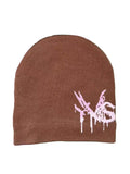 "MS" Retro Knitted Beanie