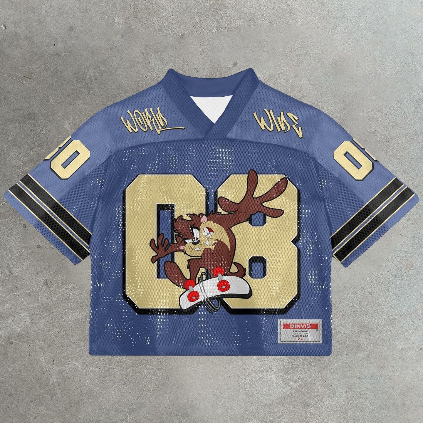 "Taz" NFL Style Printed Tee