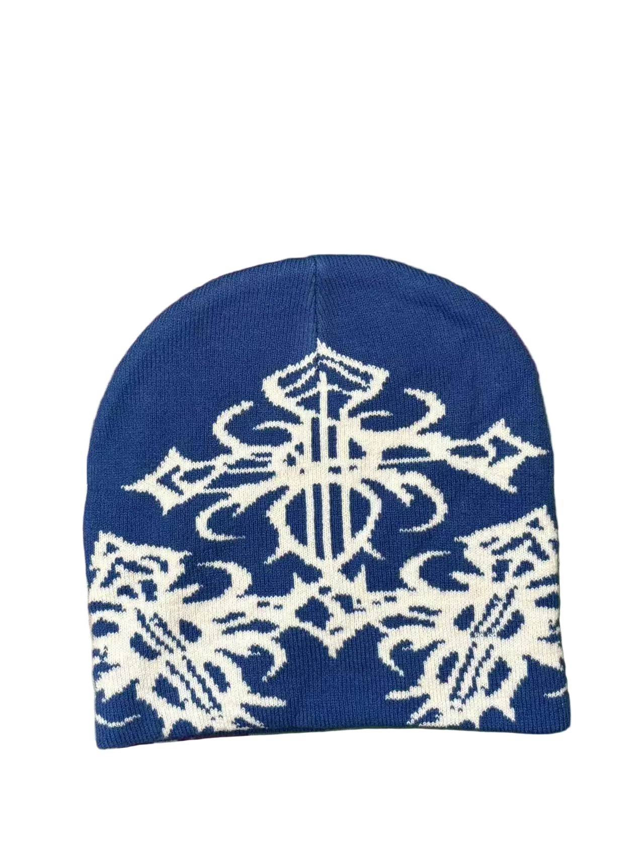Gothic Cross Retro Knitted Beanie