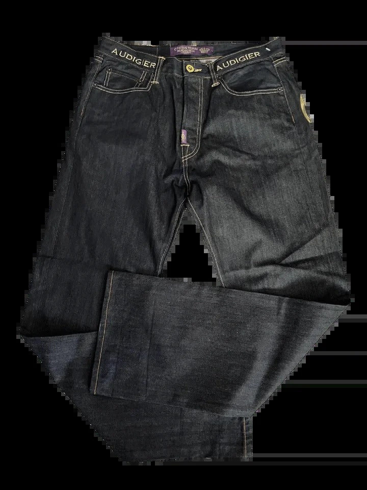 The Liberty Goddess sequined jeans