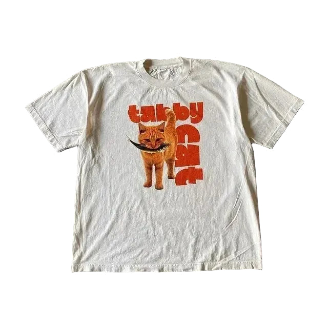 Tabby Cat Vintage Tee