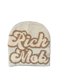 "Rich Mob" Retro Knitted Beanie