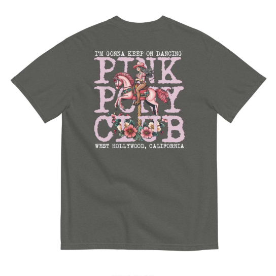 Pink Pony Club short-sleeved T-shirt