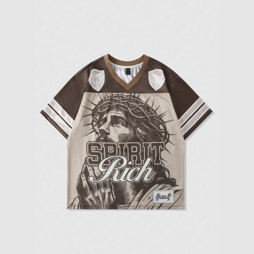 "Believe" NFL Style Printed Tee