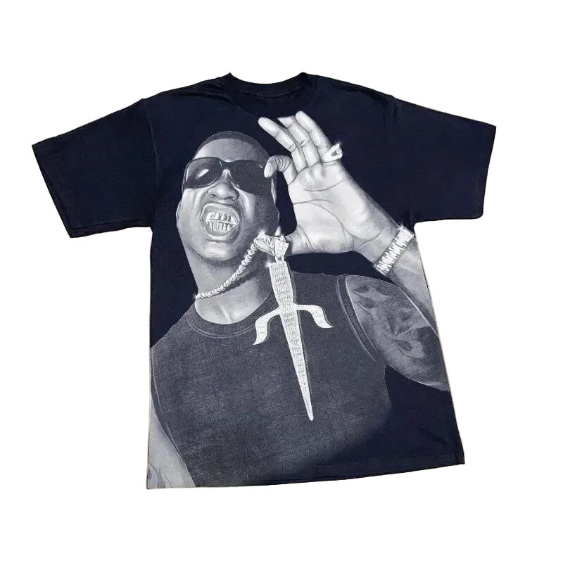 Hiphop Chain Vintage Tee