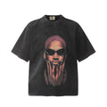 Pink Rodman Portrait Tee