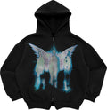 Wings Zip Hoodie