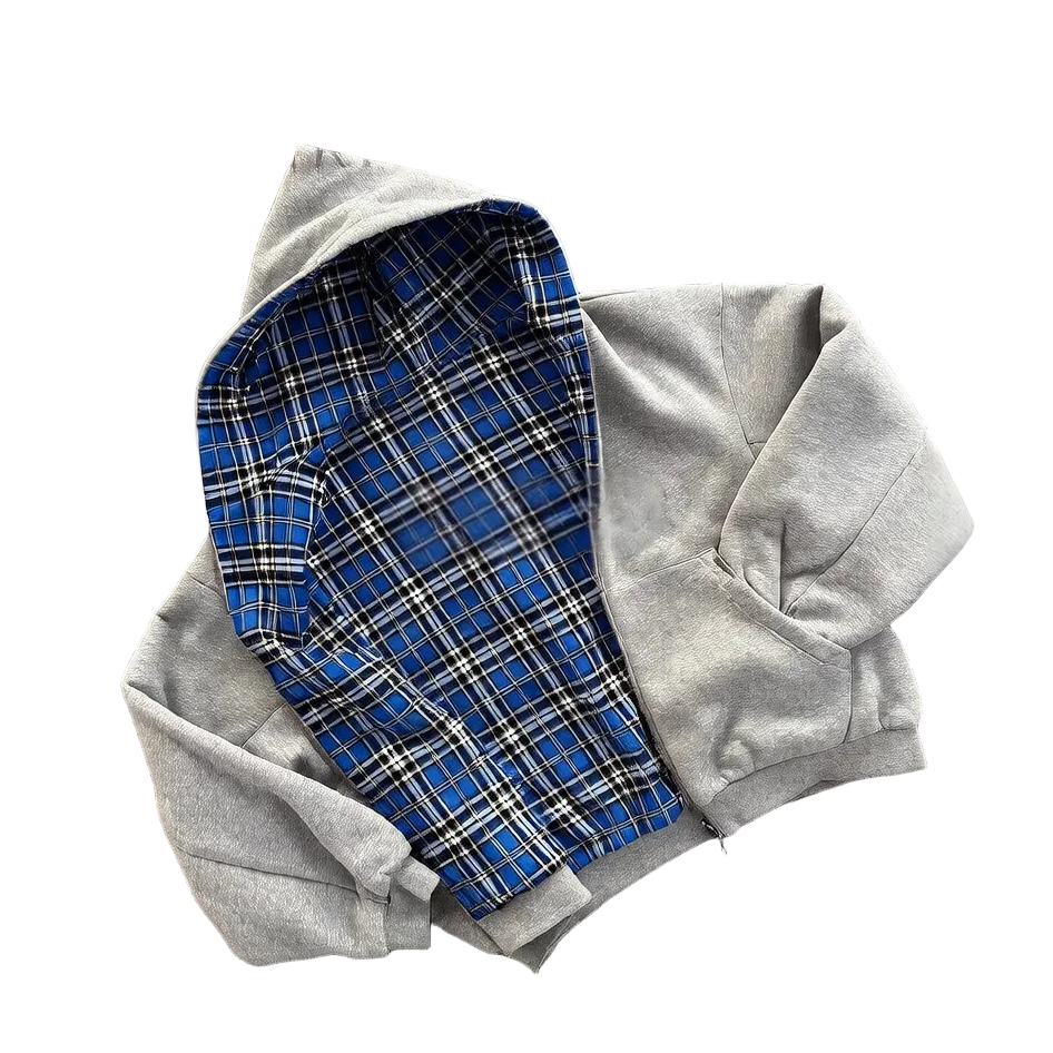 Reversible Zip Hoodie