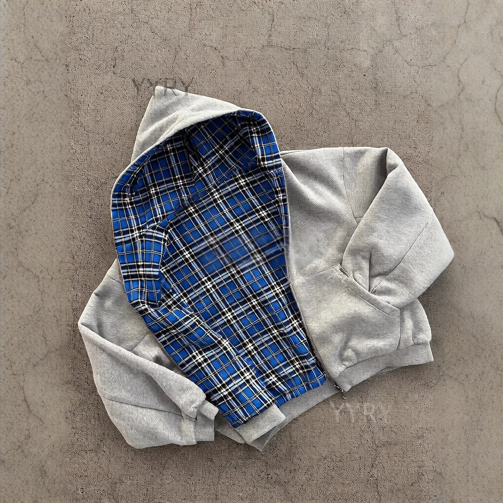 Reversible Zip Hoodie