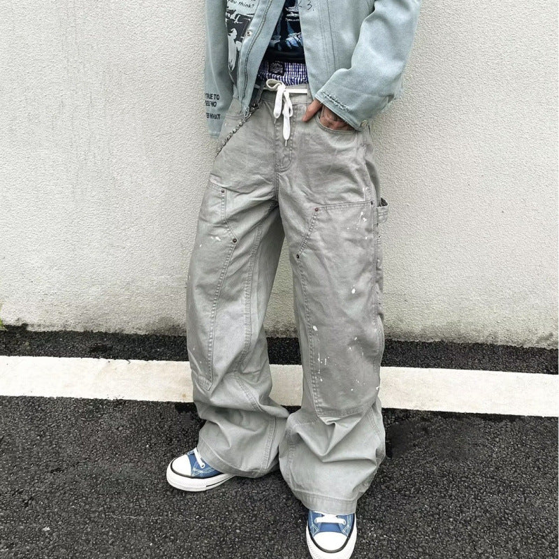 Ink Splash Scimitar Jeans