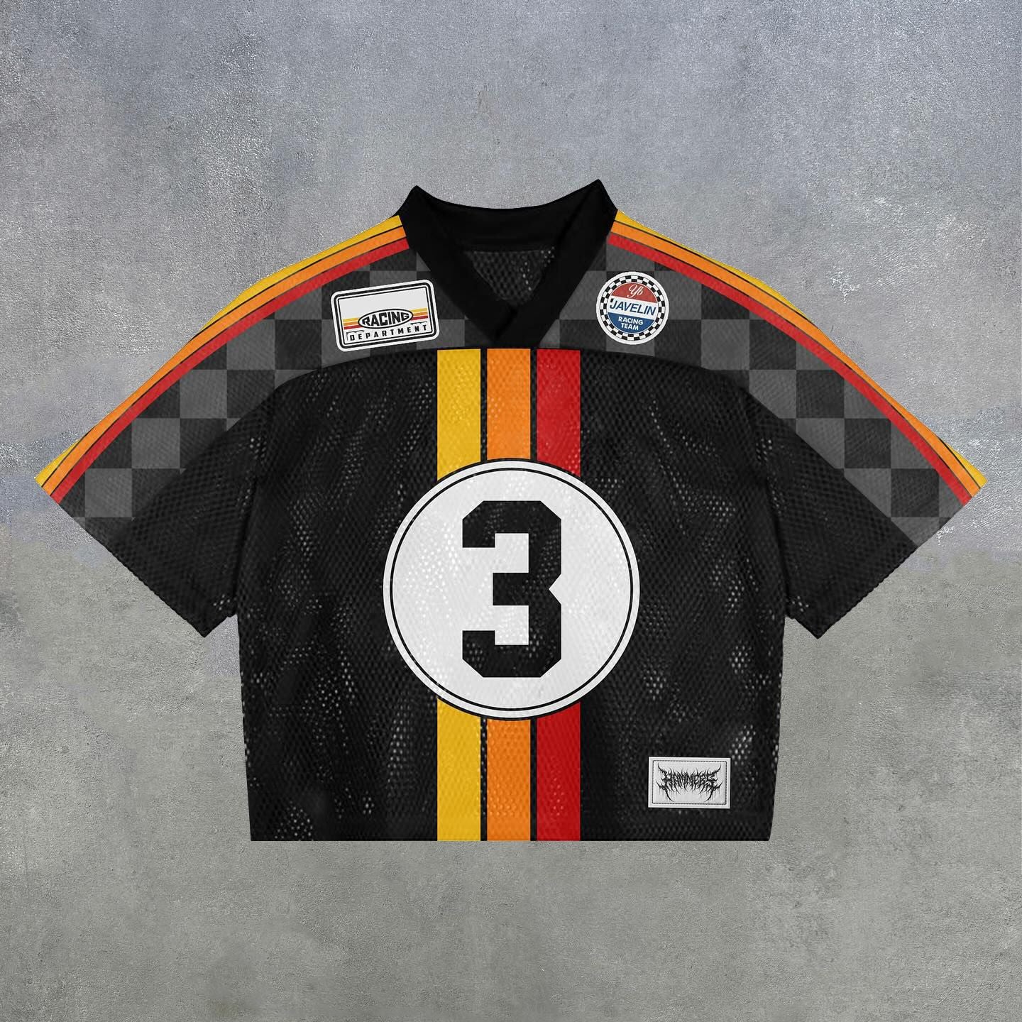 "3" NFL Style Printed Tee