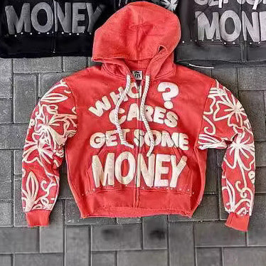 Get Some Money Zip Hoodie