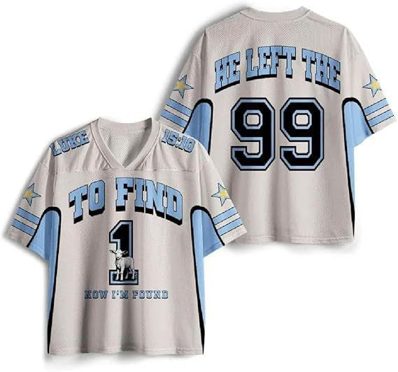 "1" NFL Style Printed Tee