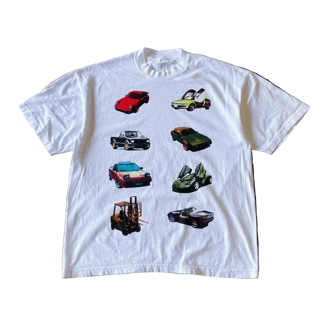 Vehicles Vintage Tee
