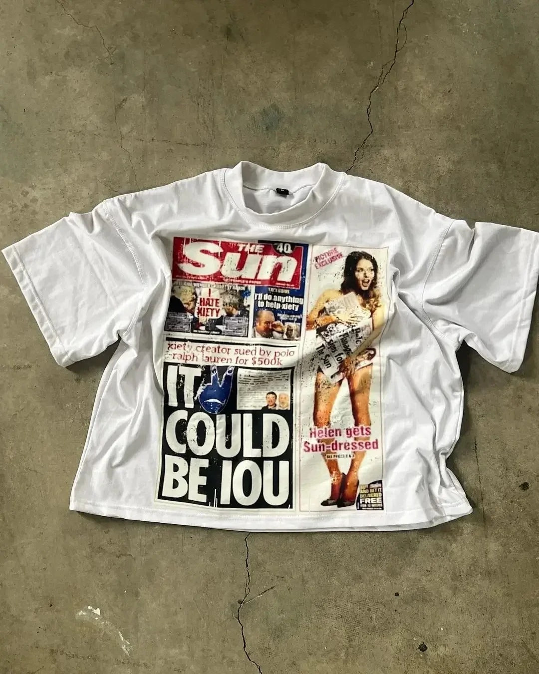 The Sun Newspaper Vintage Tee