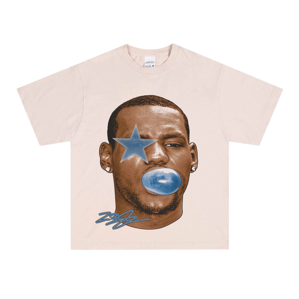 Lebron James Blue Bubble Tee