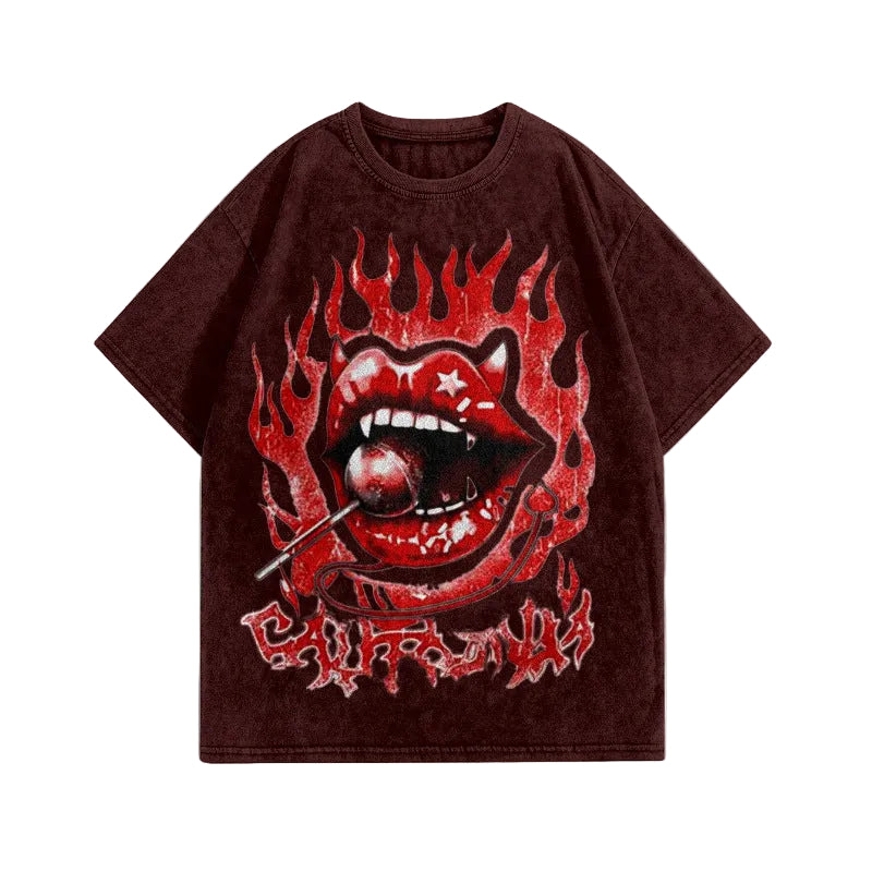 Devilish Lips Tee