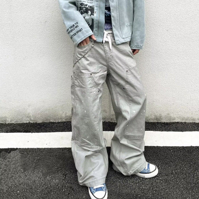 Ink Splash Scimitar Jeans