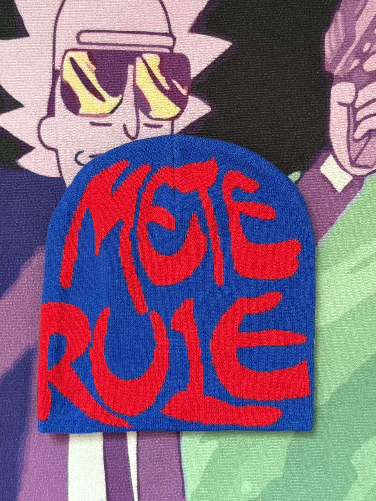 "Mete Rule" Retro Knitted Beanie