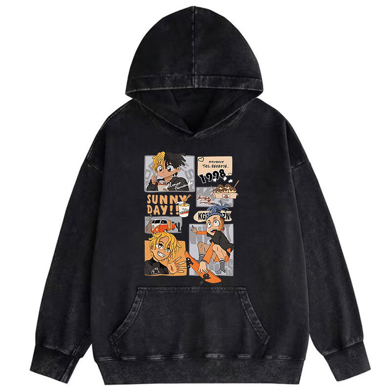 retro hooded sweater!!!!!!!!!!!!!