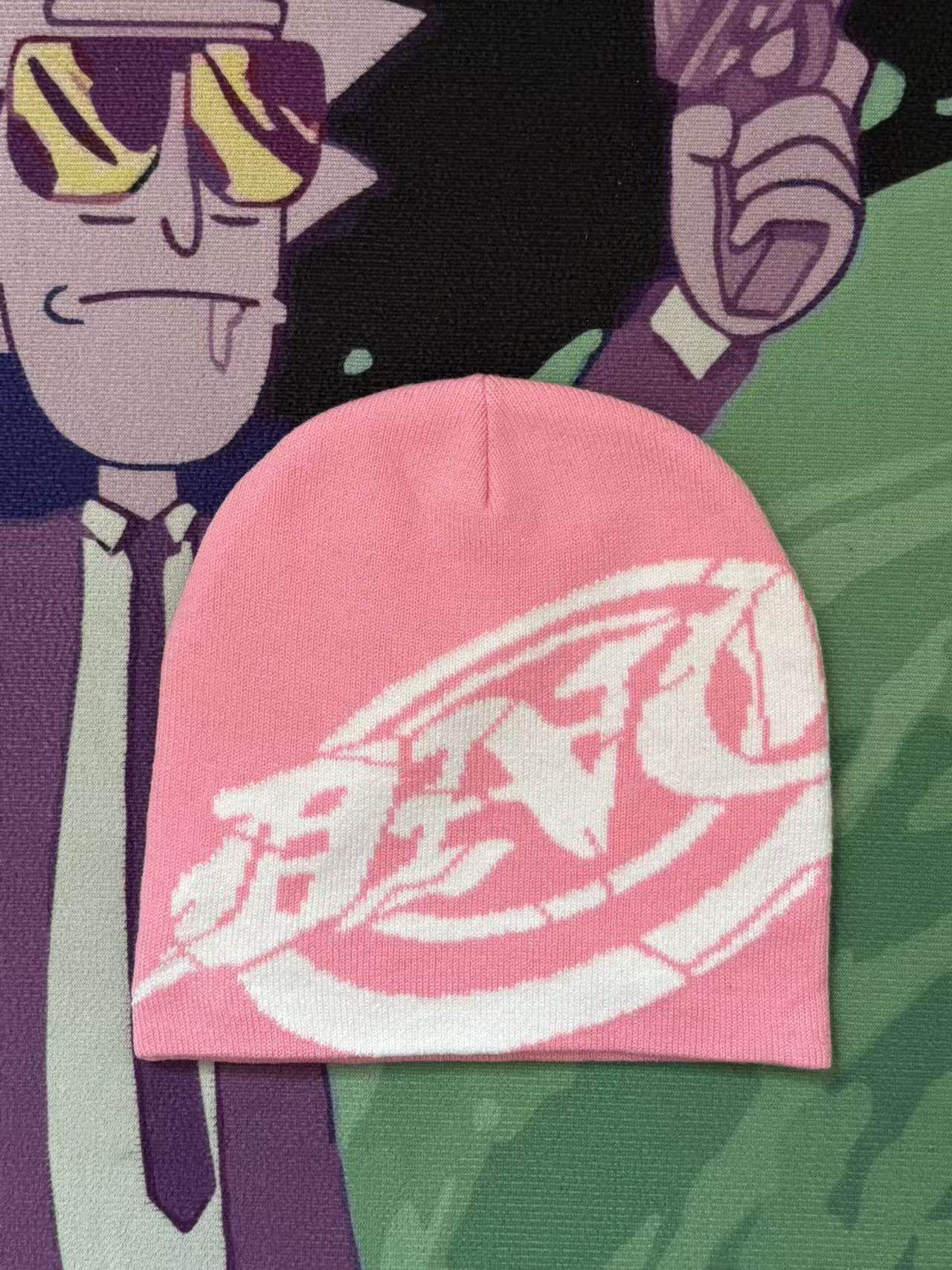 "DND" Retro Knitted Beanie