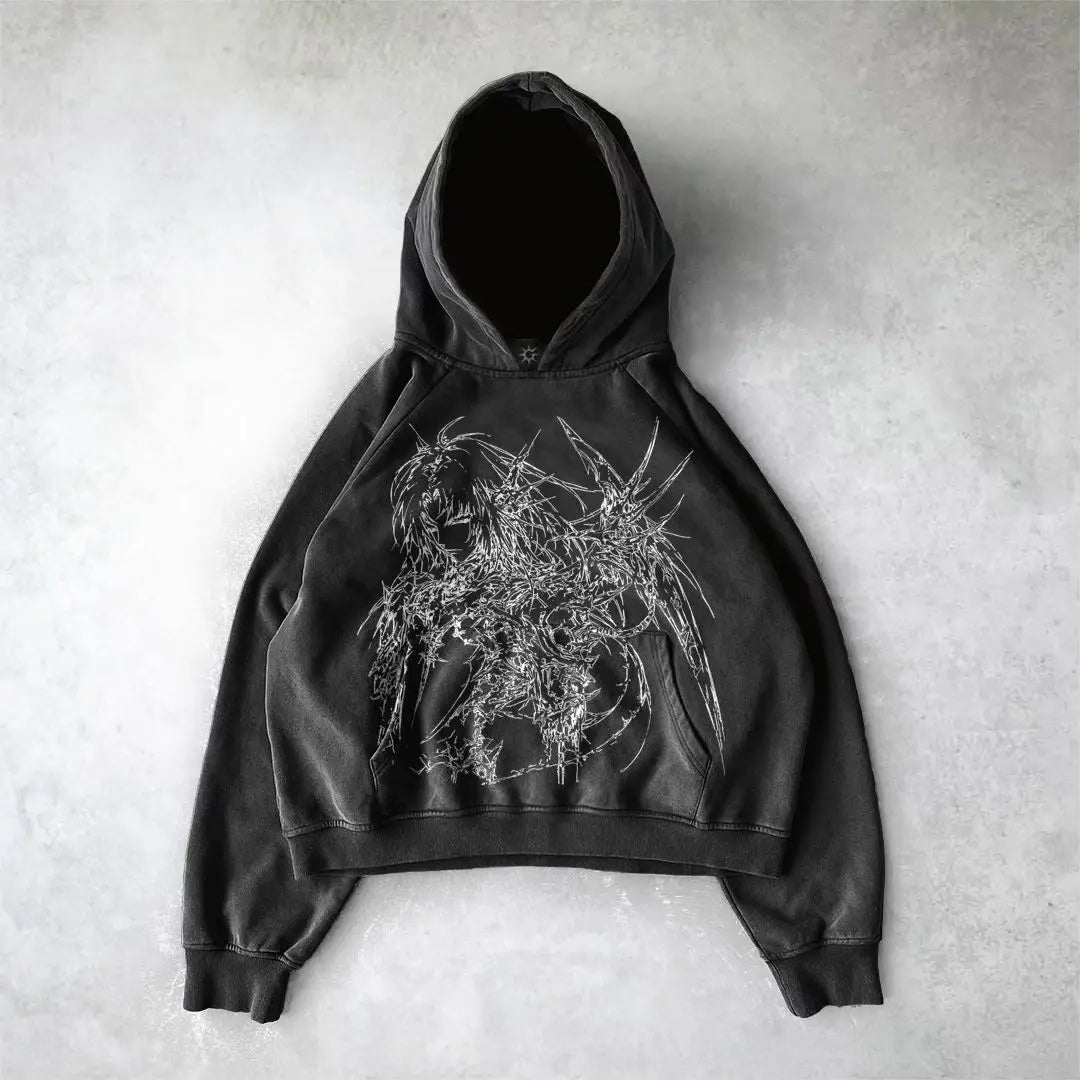 Angelic Cuts Pullover Hoodie