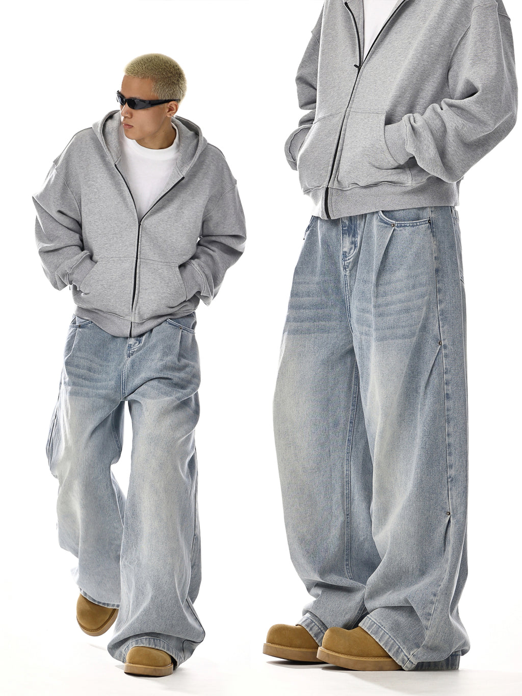 Retro Washed Jeans