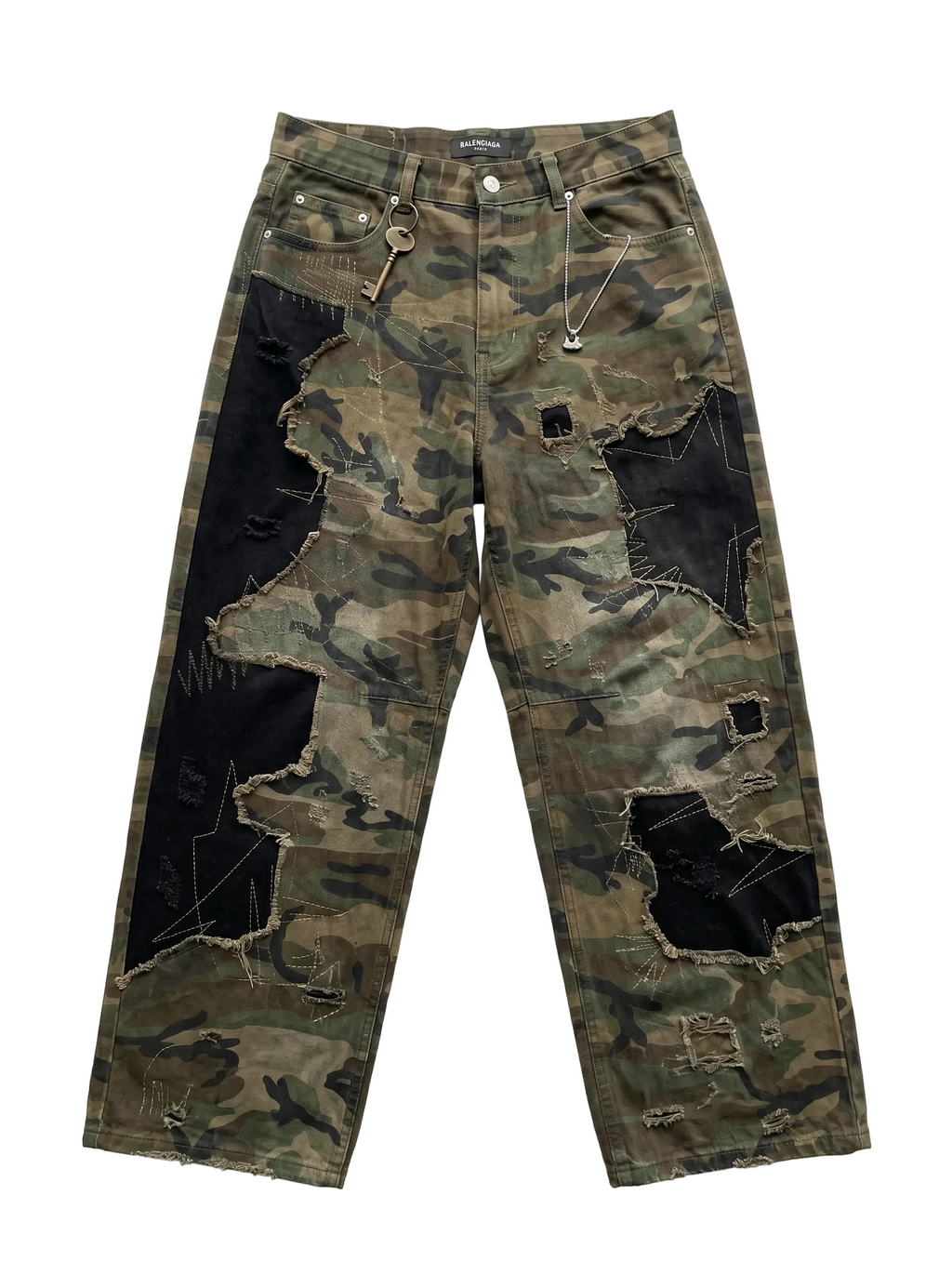 Retro Cargo Pants Camo